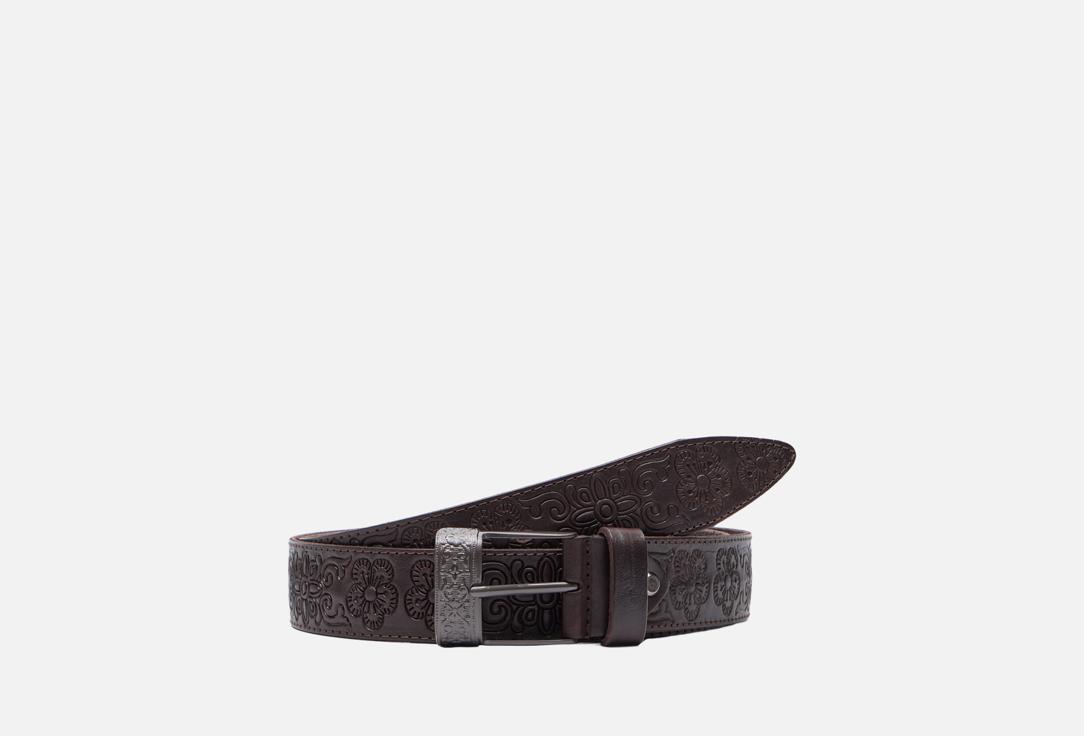 Изображение товара Женский ремень ALEXANDER TS Flower из натуральной кожи, ручная работа