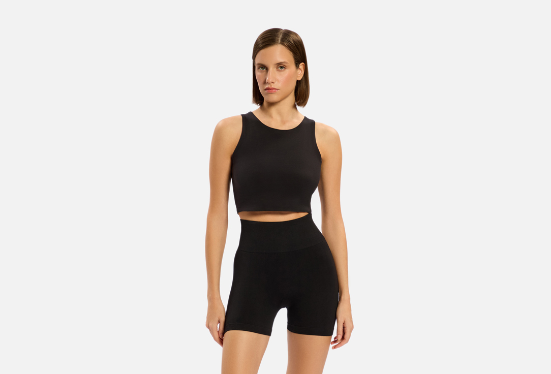 Корректирующие шорты с высокой посадкой VITTORIA VICCI Черные XL мл