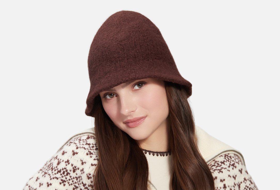 Изображение товара Фетровая шляпа ручной работы для зимы 56-59 см, унисекс