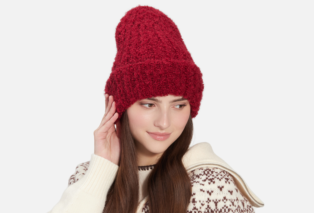 Изображение товара Шапка Check Ya Head из буклированной пряжи