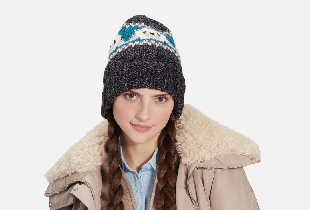 

Шапка CHECK YA HEAD, Серый, Жаккардовая 1 шт