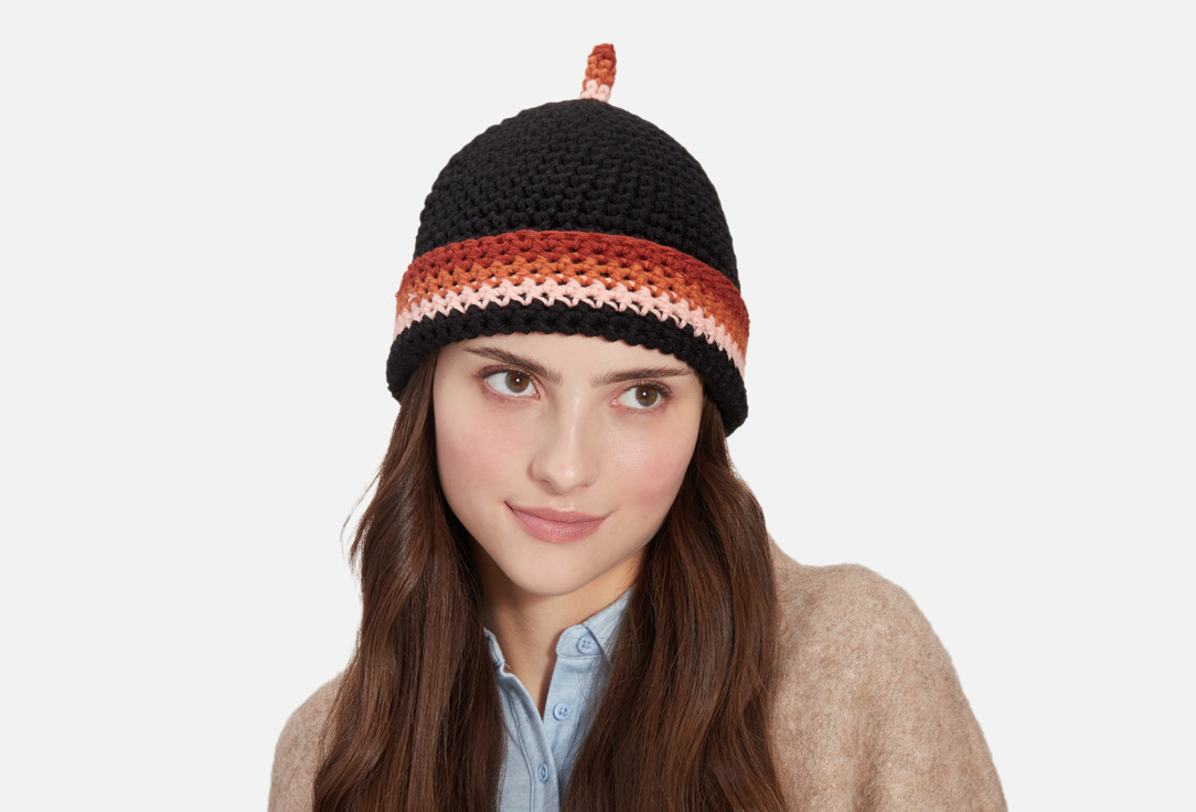 

Шапка CHECK YA HEAD, Черный, Однослойная 1 шт