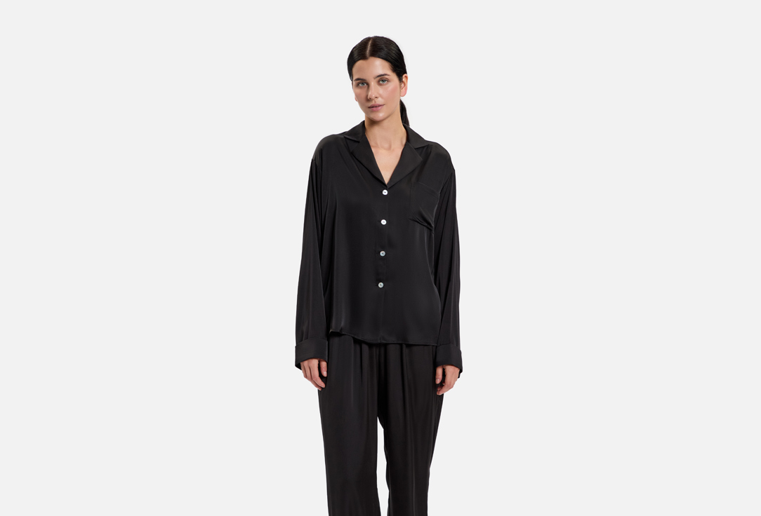 Изображение товара Элегантная женская рубашка Мисти из струящейся ткани для стильных образов