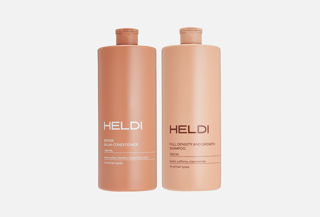 

Набор для ухода за волосами HELDI, Repair & Growth 2 шт