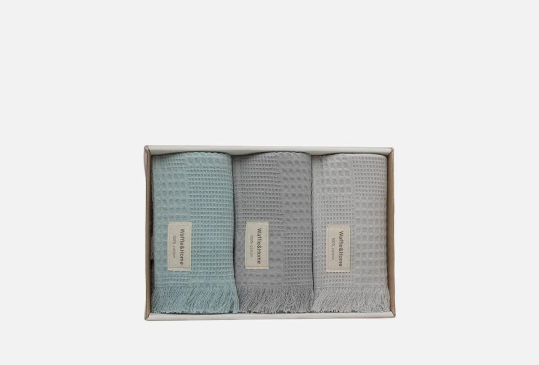 Изображение товара Набор кухонных полотенец Waffle&Home туман, 40x60 см