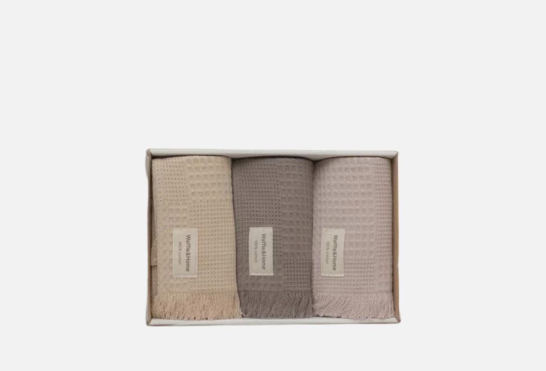 Изображение товара Набор кухонных полотенец Waffle&Home какао, 40х60