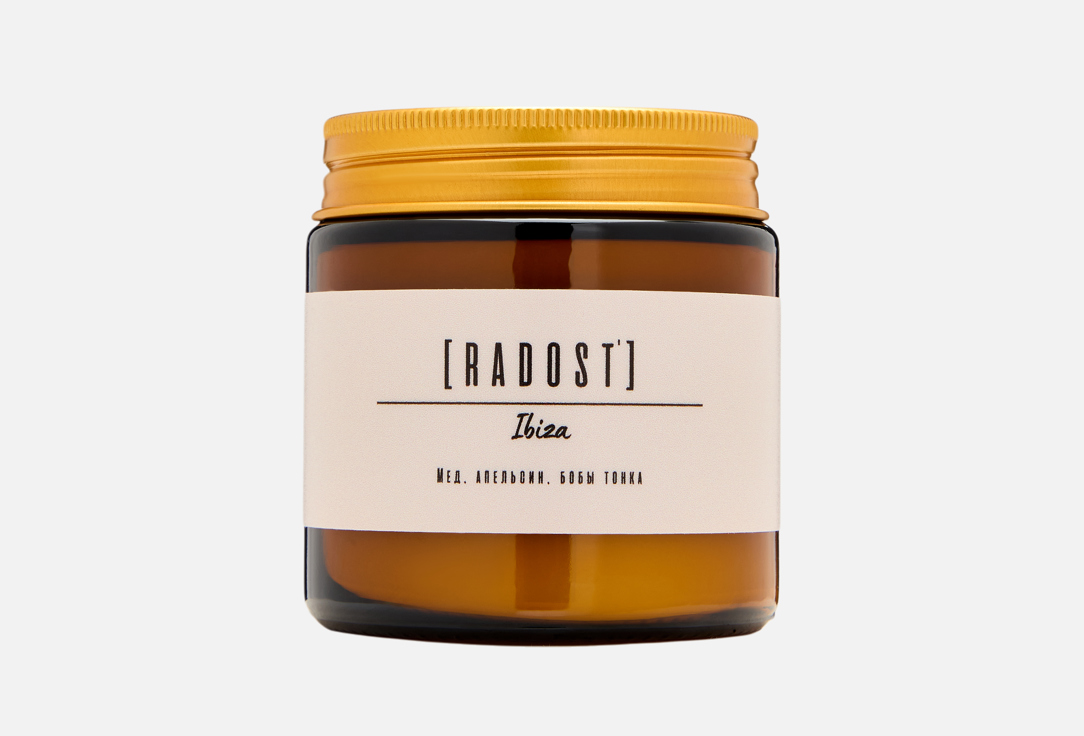 

Ароматическая свеча RADOST, Ibiza 100 мл