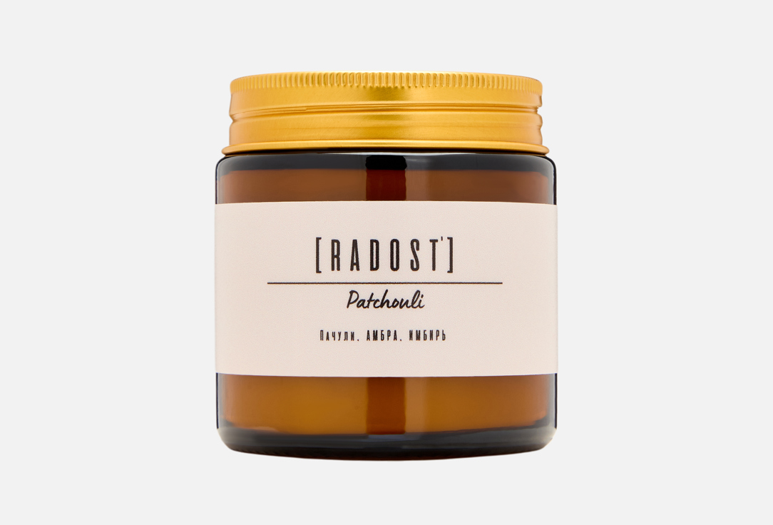 Ароматическая свеча RADOST Patchouli 100 мл