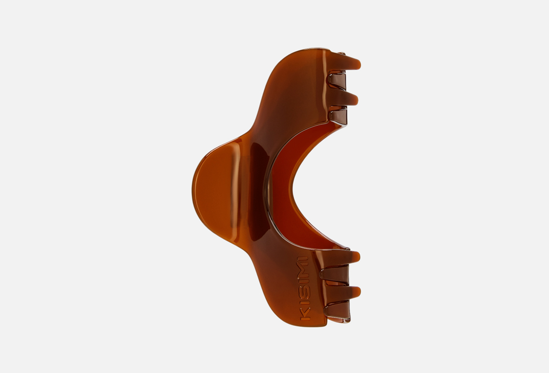 

Краб для волос KISIMI, Коричневый, Monochrome, горячий шоколад L