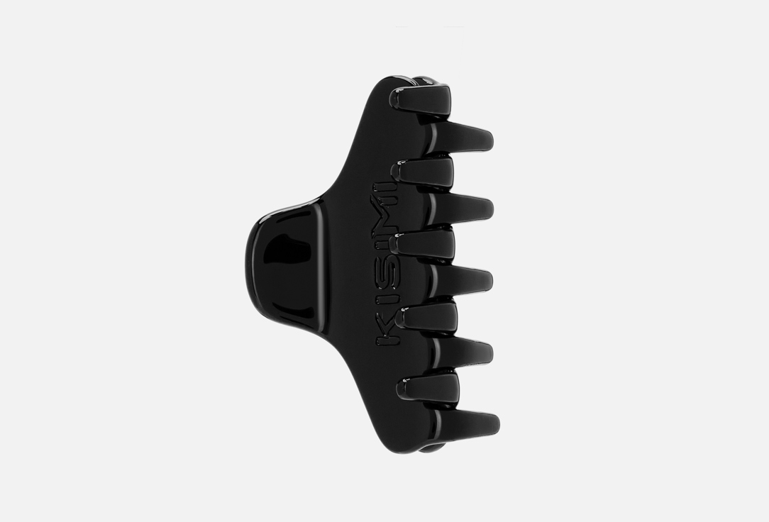 Изображение товара Краб для волос KISIMI Monochrome, угольно-чёрный S