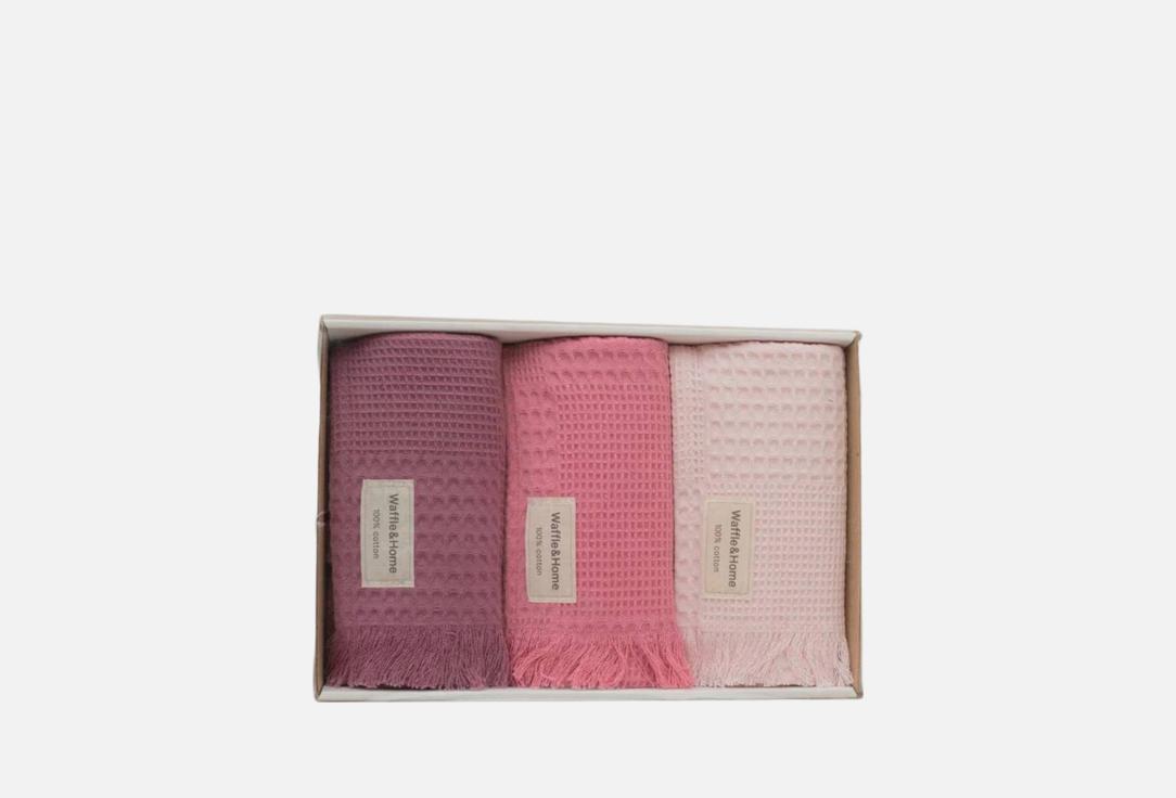 Изображение товара Набор кухонных полотенец Waffle&Home роза, 40х60 см