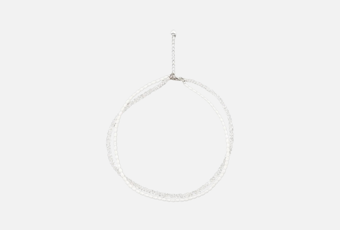 Изображение товара Колье DreamElephant Келли из стеклянного жемчуга мини