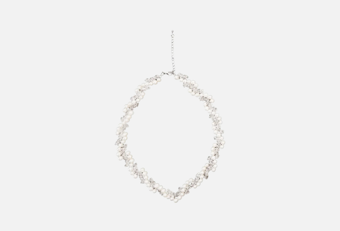 Изображение товара Элегантное колье Жизель из культивированного жемчуга с позолотой для женщин