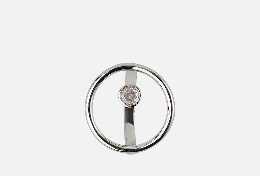 Изображение товара Стильное регулируемое кольцо с цирконом 19.stone для женщин