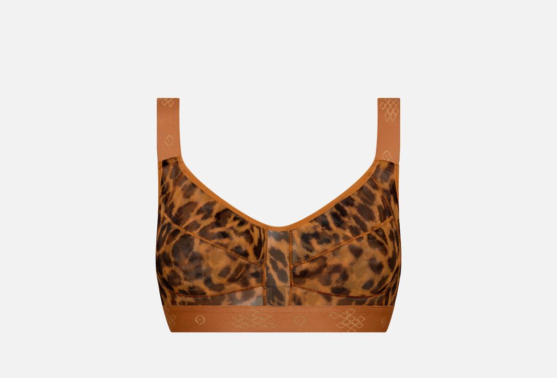 Изображение товара Бюстгальтер Le Journal Intime Vivien с двойной чашкой и анималистическим принтом