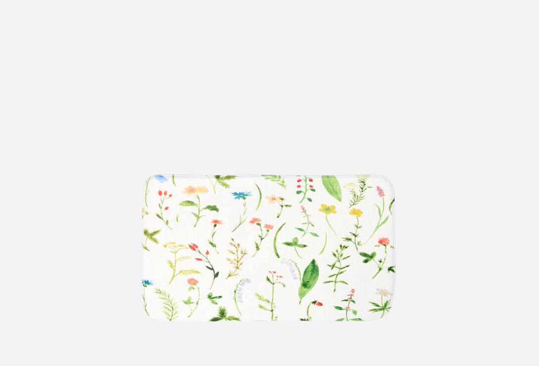 Изображение товара Коврик для ванной JoyArty Редкие цветы 60x100 см мягкий антискользящий