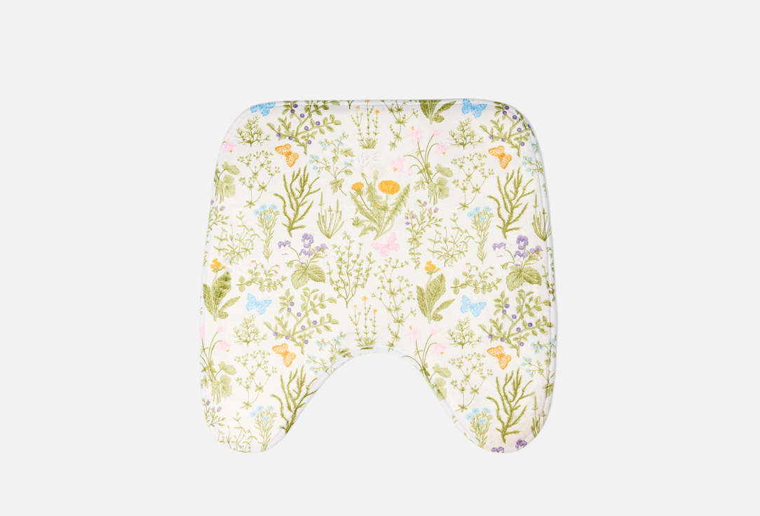 

Коврик для туалета JOYARTY, Принт, Полевой гербарий, 50x50 см 1 шт