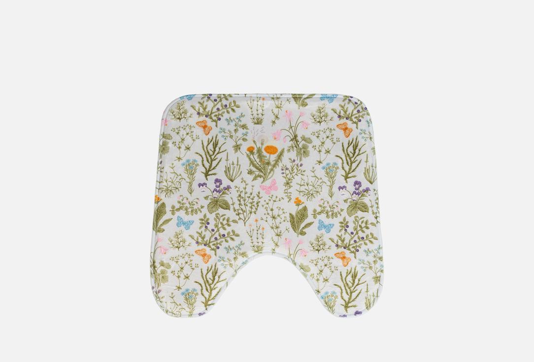 Изображение товара Коврик для туалета JoyArty Полевой гербарий 50x50 см