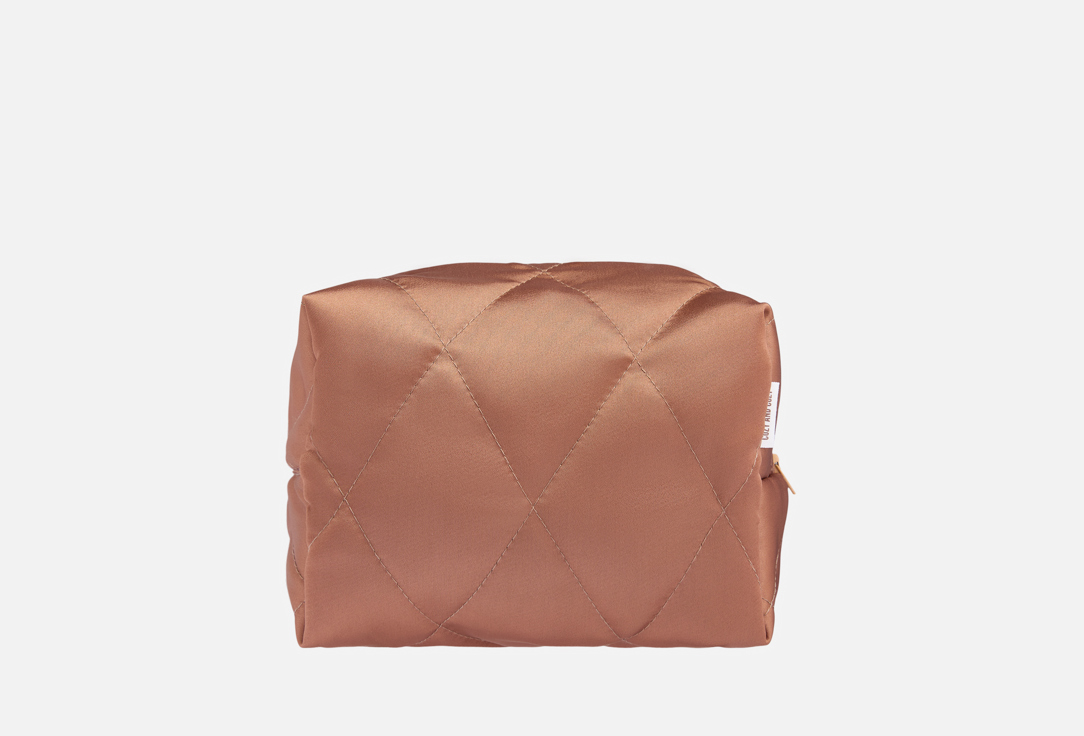 Изображение товара Косметичка COZY AND COZY Cinnamon из шелка и хлопка, 18х13х13 см