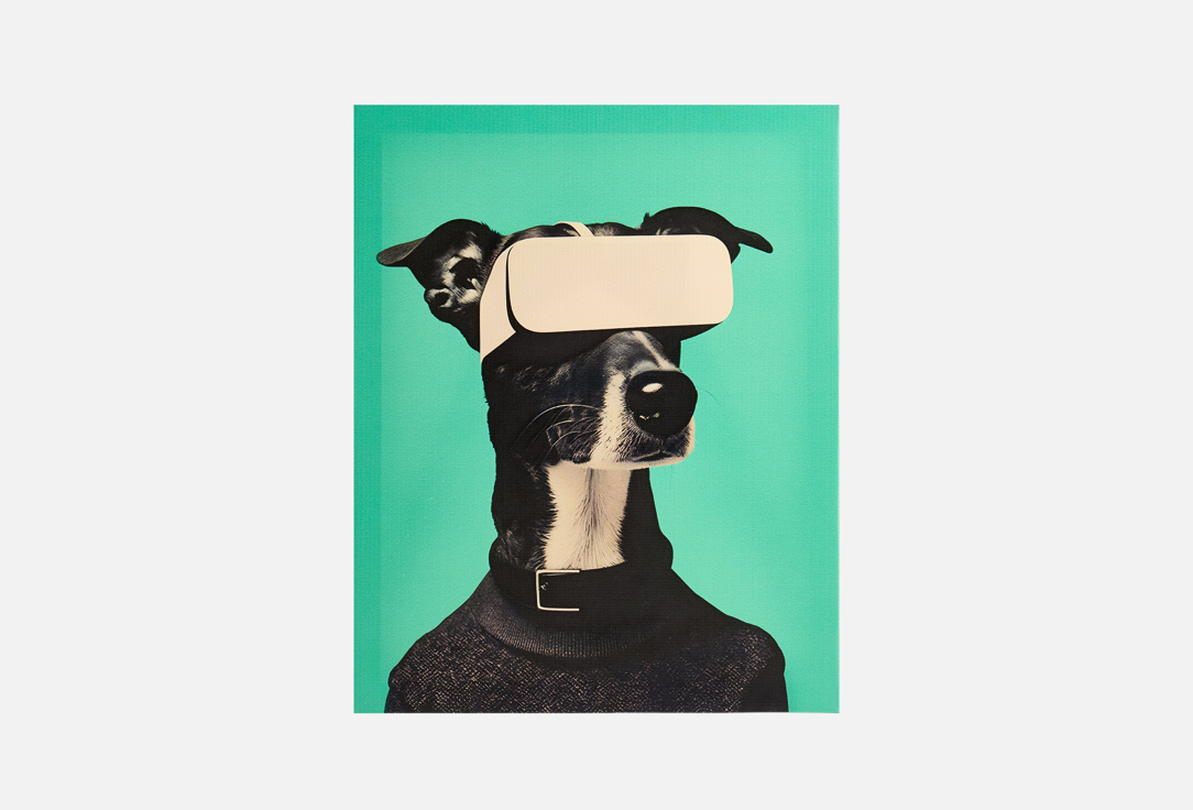 

Картина на деревянном подрамнике СИМФОНИЯ, Мультиколор, Собаки 50х40 см 1 шт