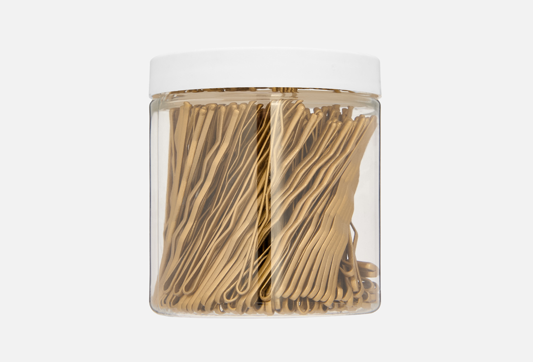 Изображение товара Невидимки для волос Stavver Professional золотистые