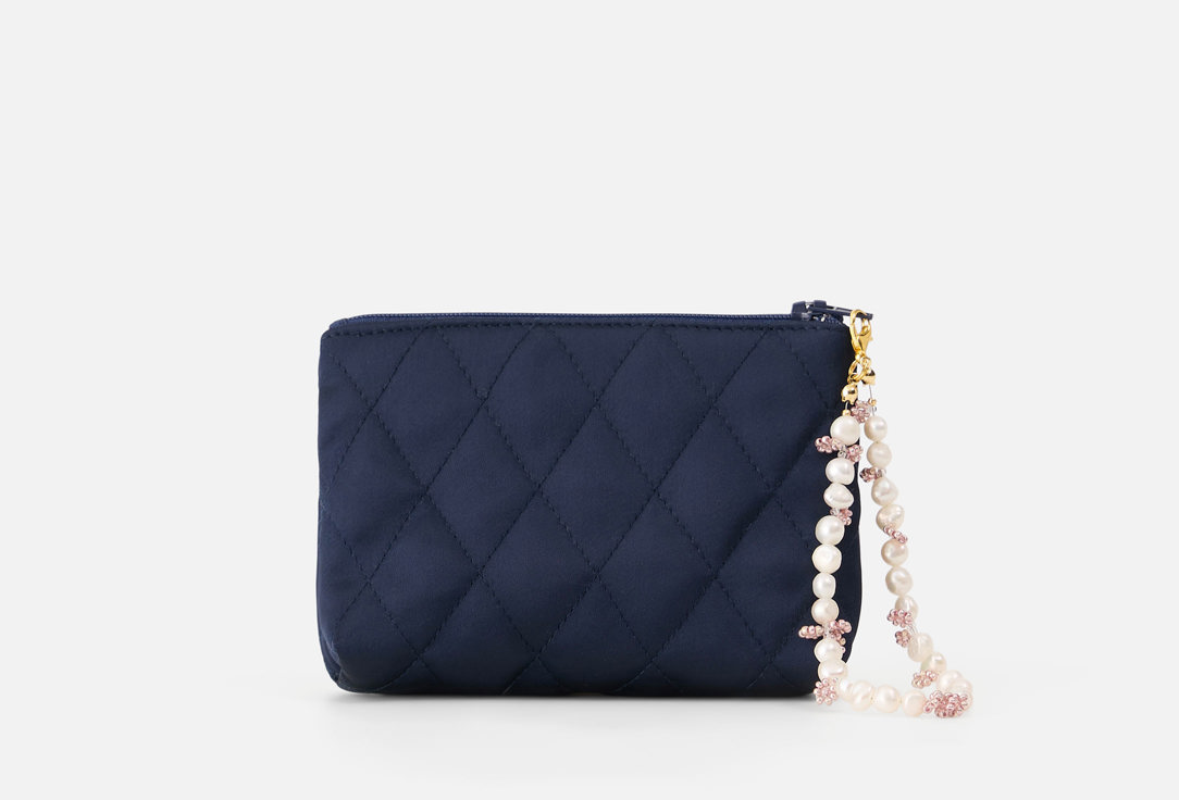 Изображение товара Стильный шелковый кошелек COZY AND COZY Dark blue для женщин