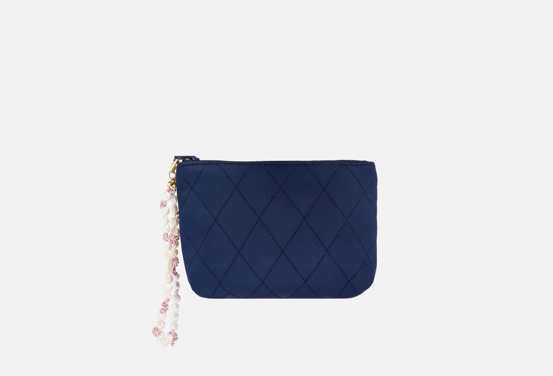 Изображение товара Стильный шелковый кошелек COZY AND COZY Dark blue для женщин