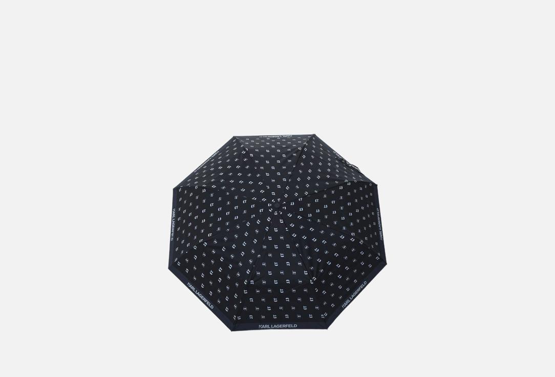 

Зонт KARL LAGERFELD, Черный, IKON AOP