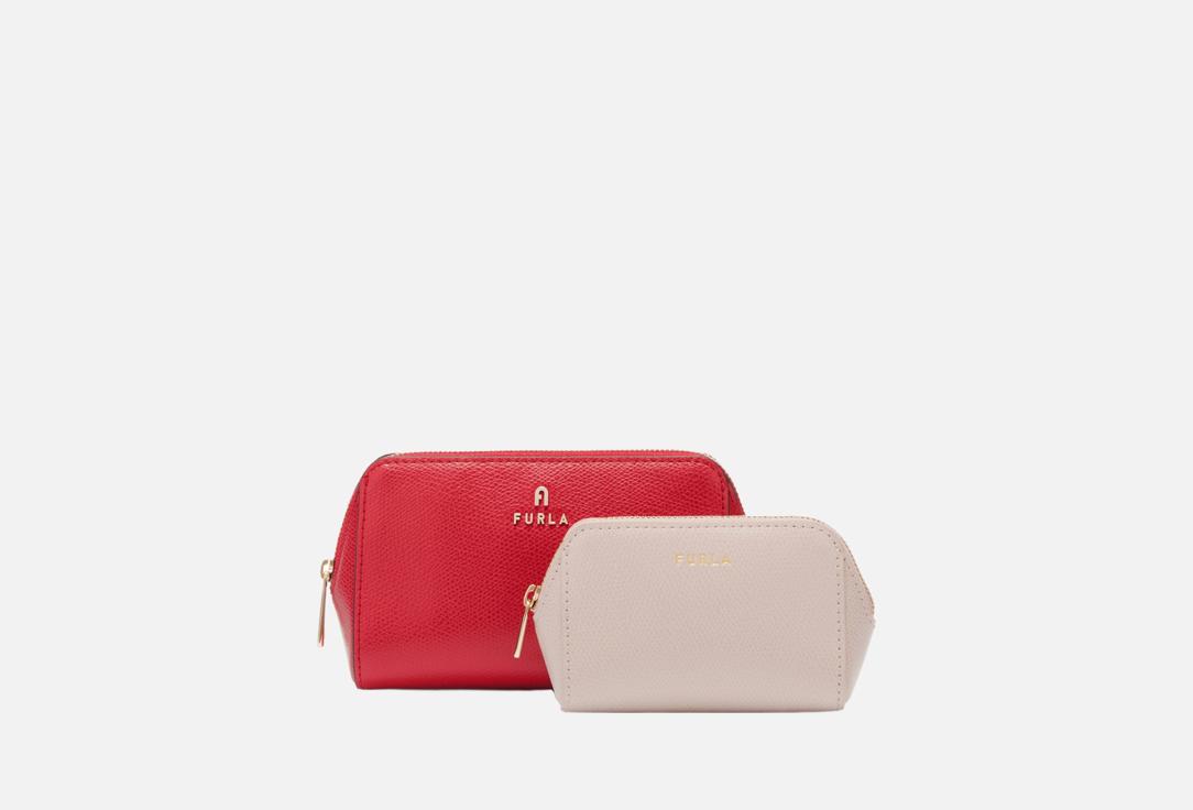 

Косметички FURLA, Мультиколор, CAMELIA M COSMETIC CASE SET 2 шт