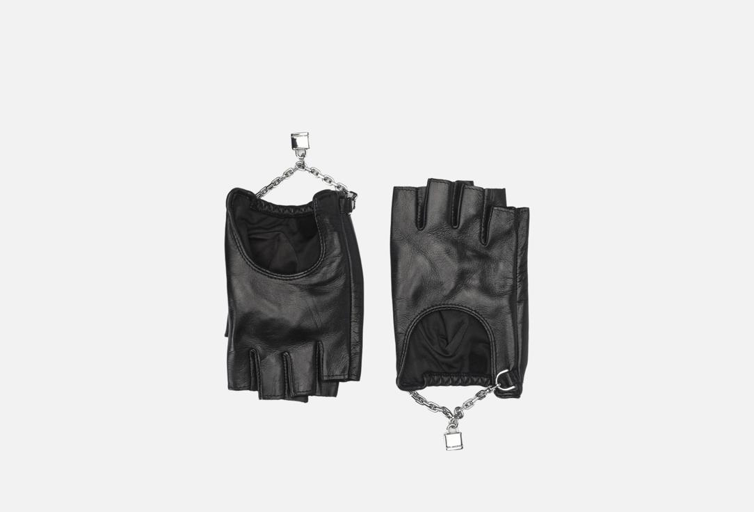 митенки KARL LAGERFELD Black S мл