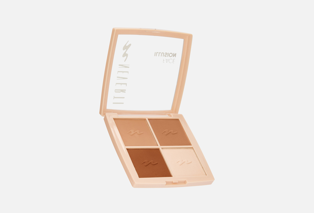 Изображение товара Палетка для контурирования лица Neverti face illusion 14 г