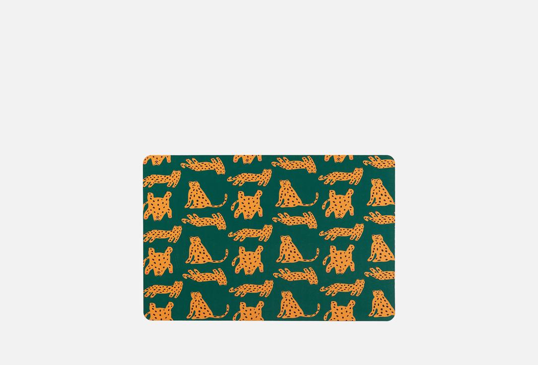 Изображение товара Коврик на стиральную машину JoyArty Стая леопардов, 58x38 см