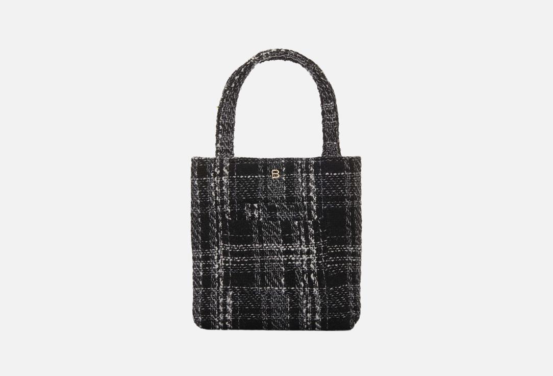 Изображение товара Сумка-шопер BUBA.BRAND Чарующий черно-белый алмаз