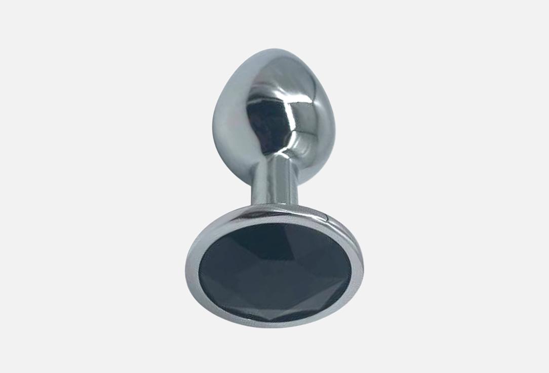 Изображение товара Анальная пробка Qualigo с кристаллом из металла и стекла для безопасного и комфортного использовани