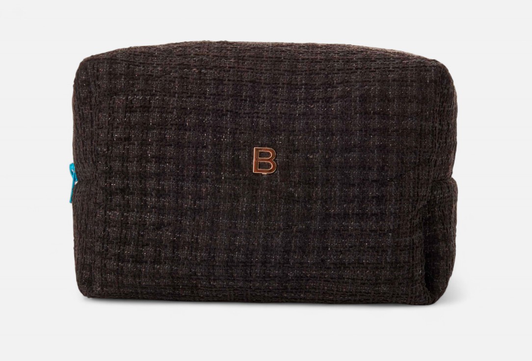 Изображение товара Косметичка BUBA.BRAND Изысканный черный жемчуг вместительная и стильная