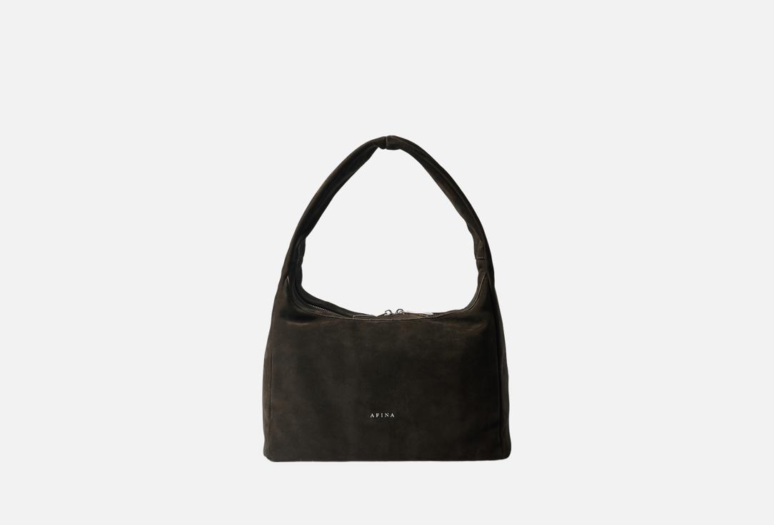 Изображение товара Кожаная сумка-хобо Afina 766 для женщин из натуральной кожи