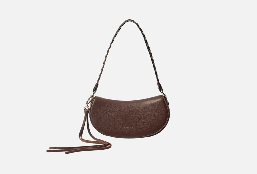 Изображение товара Кожаная сумка-багет Afina 768