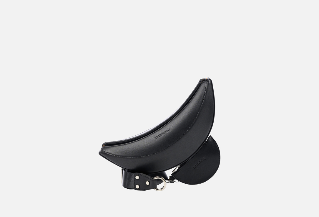 Изображение товара Кожаная сумка кросс-боди Boxxy banana mini 2209 яркий желтый стильный аксессуар