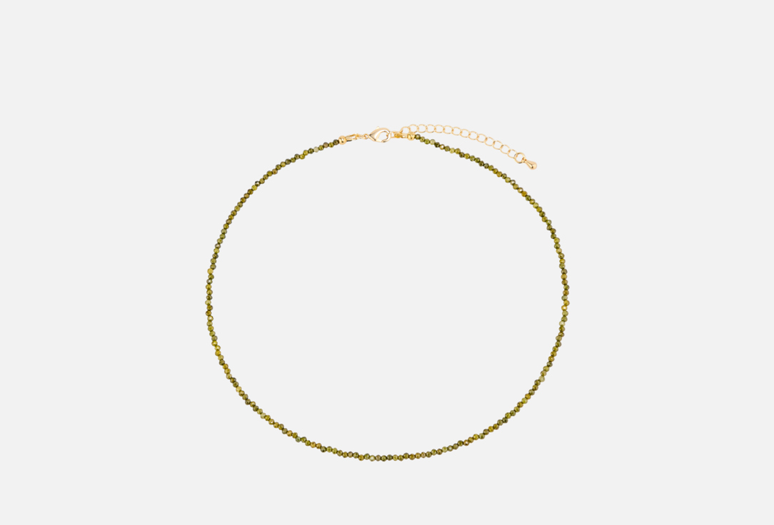 

Чокер AMI, Из циркона в оттенке грин 1 шт