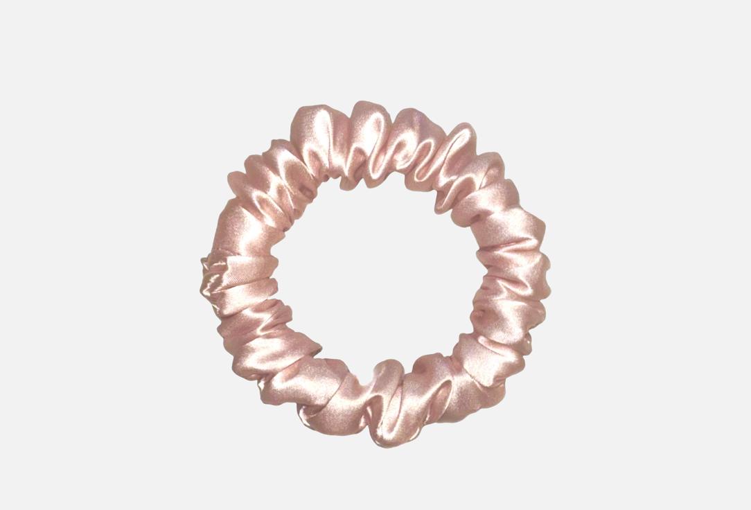 Изображение товара Шелковая резинка для волос Silk Universe розовая пудра