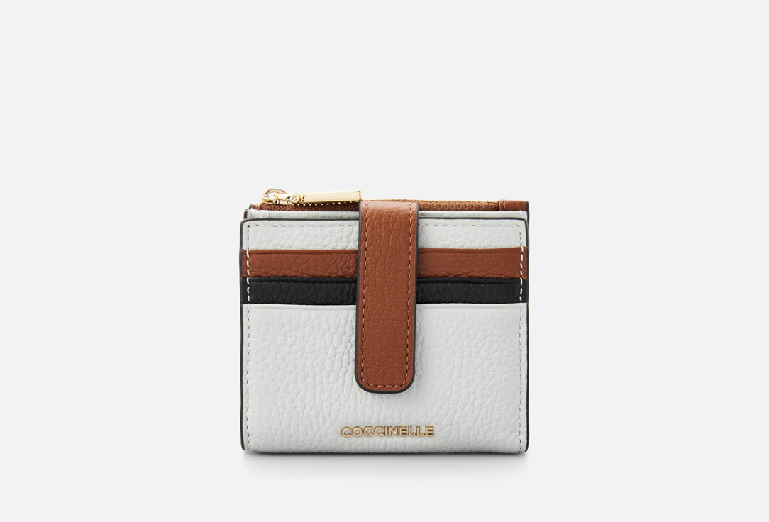 

Кожаный кошелек COCCINELLE, Голубой, METALLIC TRICOLOR