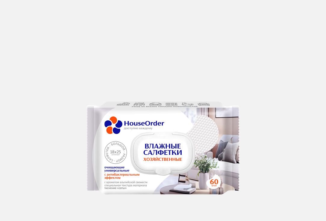 Изображение товара Влажные салфетки HouseOrder хозяйственные