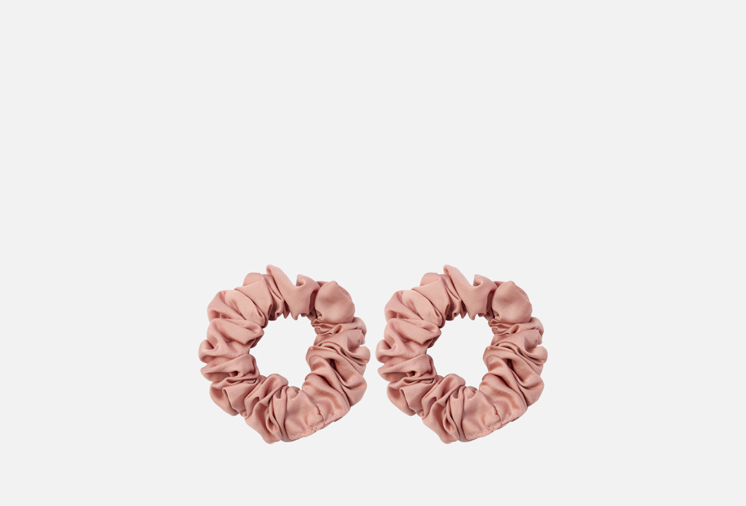 Изображение товара Резинка для волос oops_postel Сиреневая пудра натуральный тенсель мягкая фиксация