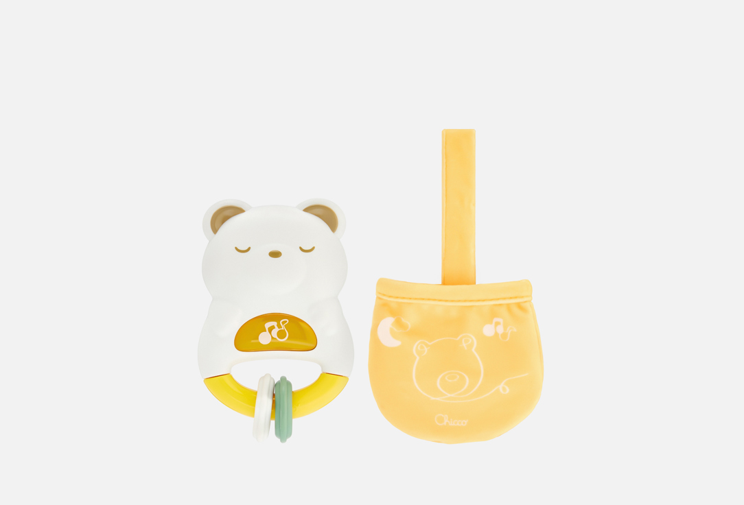 Изображение товара Погремушка-ночник CHICCO Мишка для малышей с музыкой и подсветкой