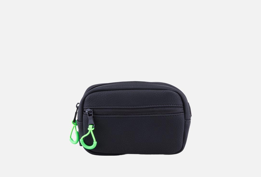 Изображение товара Детская поясная сумка Котофей черная