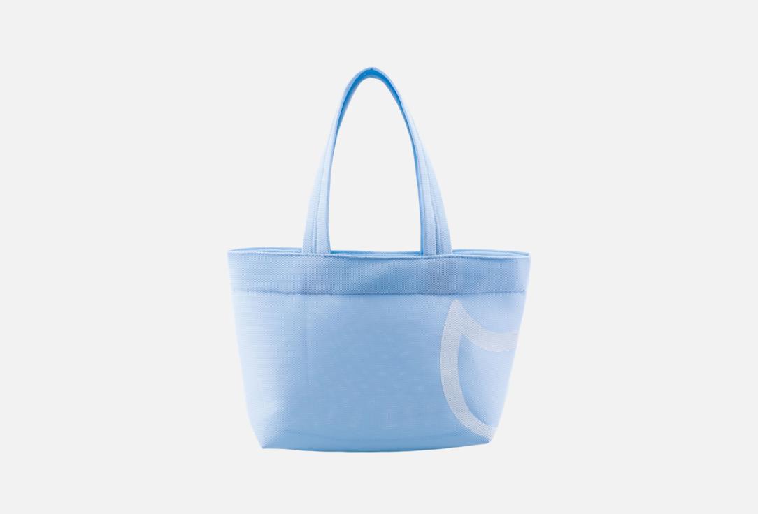 Изображение товара Детская сумка-шопер Котофей голубая из полиэстера с жестким дном