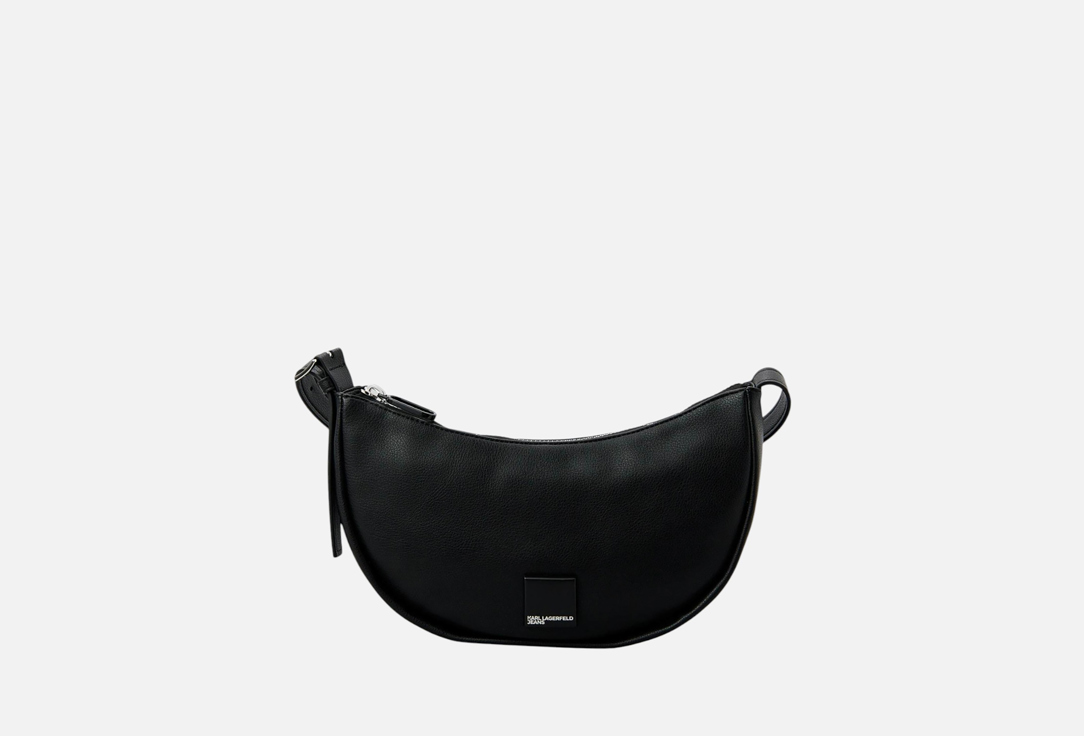 

Сумка кросс-боди KARL LAGERFELD JEANS, Черный, BOX LOGO SOFT HALFMOON