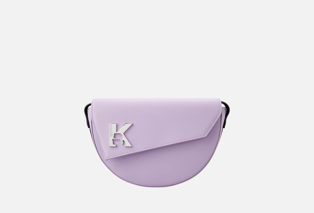 

кожаная сумка кросс-боди KARL LAGERFELD JEANS, Фиолетовый, GEO SADDLE LEATHER