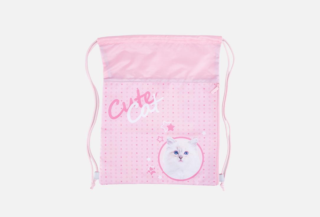 

Детский мешок для обуви КОТОФЕЙ, Розовый, Розовый