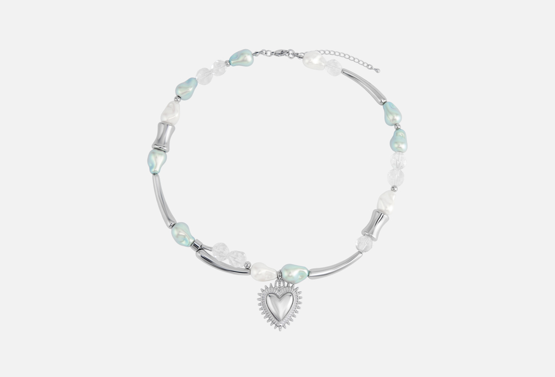 

Колье DAMKA, Обтекаемое сердце 1 шт